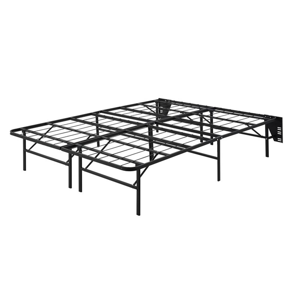 Lexicon Elevated Metal Queen Platform Frame in Black - Walmart.com