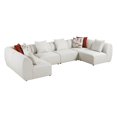 thumbnail image 1 of Lexicon Franz Chenille 6-Piece Modular Sectional in Beige, 1 of 12