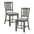 thumbnail image 1 of Lexicon Granby Counter Height Dining Chair in Antique Gray (Set of 2), 1 of 10