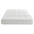 thumbnail image 1 of Lexicon Homelegance Bedding 10" Modern Fabric Twin Gel Memory Mattress in White, 1 of 12