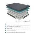 thumbnail image 1 of Lexicon Homelegance Bedding 11" Fabric Full Gel Memory Hybrid Mattress in Gray, 1 of 13