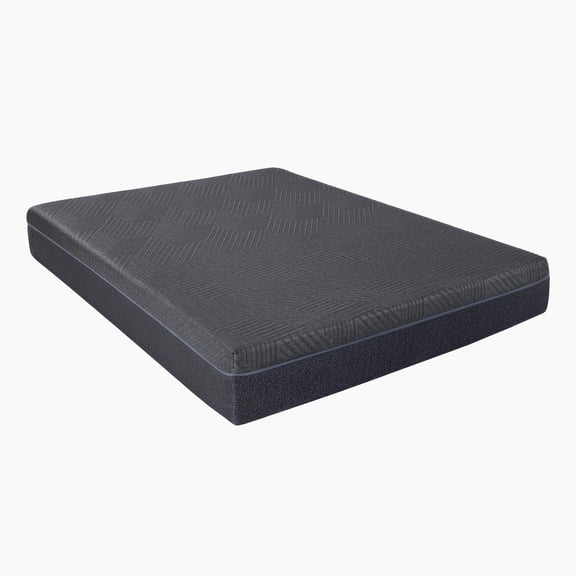 Lexicon Landrum Fabric 11" Full Green Tea Gel-Infused Mry Foam Mattress (White)
