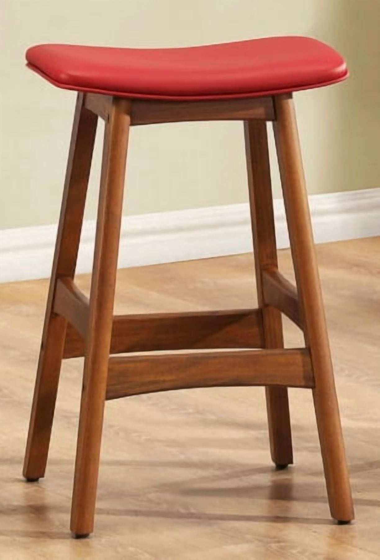 Home Elegance 1188RD-24 Ride Red Counter Height Stool - Set of 2 ...