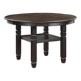 thumbnail image 1 of Lexicon Transitional Engineered Wood Dining Room Table in Brown/Black, 1 of 5