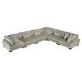 thumbnail image 1 of Lexicon Traverse Corduroy 6-Piece Modular Sectional in Taupe, 1 of 10