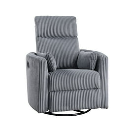Lexicon Camryn Traditional Wood Fabric Power Reclining Chair in
