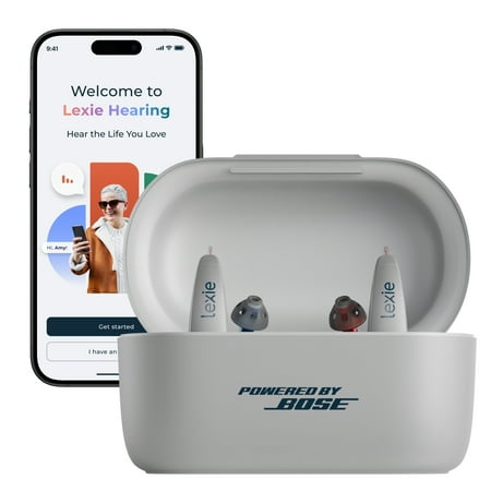 Lexie Hearing - Lexie B2 Plus Powered by Bose - Gray