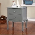 thumbnail image 1 of Lexie Traditional Style Night Stand Gray, 1 of 1