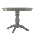 thumbnail image 1 of Lexington 42" Round Wood Pedestal Base Dining Table, Antique Grey, 1 of 7