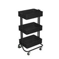 thumbnail image 2 of 6-Tier Slim Rolling Storage Cart - 10 Inch Narrow Metal Organizer With Wheels For Small Spaces 2 of 9