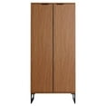 thumbnail image 1 of Lexington Contemporary Modern Bookcase with 4 Shelves in Maple Engineered Wood, 1 of 10