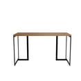 thumbnail image 1 of Lexington Contemporary Modern Desk with Metal Base in Maple Cream, 1 of 6