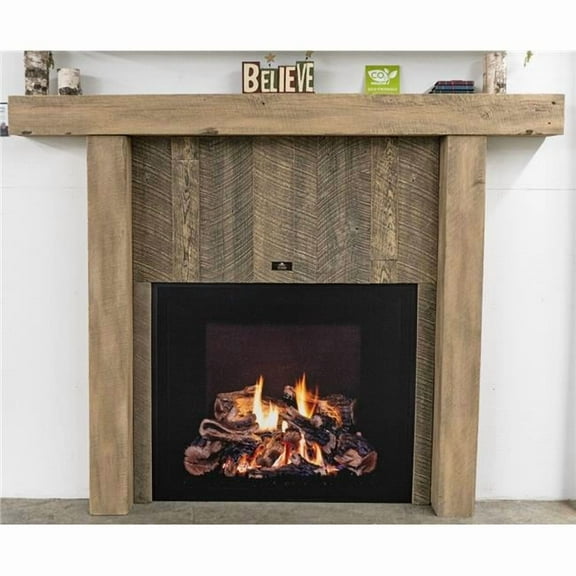 Lexington Hearth WB-K-LH-BT 4 ,6 & 8 ft. Wall Board, Buckskin Tan - 2 Piece