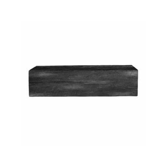 Lexington Hearth GM-2-LH-EC 2 ft. Extension Grist Mill Fireplace Mantel, Eclipse