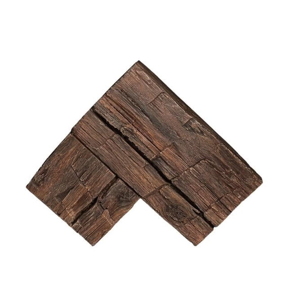 Lexington Hearth RH-CO-LH-MD Rickhouse Fireplace Corner Mantel, Maduro