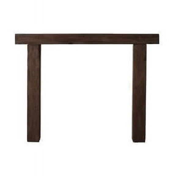 Lexington Hearth SUR-3-LH-MD Right & Left Hitching Post, Maduro -Top - 3 Piece