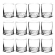 Lexington Rocks Whiskey Glass, 10.5 oz, Set of 12 - For Scotch, Bourbon, Whiskey, Clear