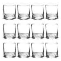 Lexington Rocks Whiskey Glass 10.5 oz, Set of 12, Bulk Pack - Perfect for Scotch, Bourbon, Whiskey, Cocktail - Clear