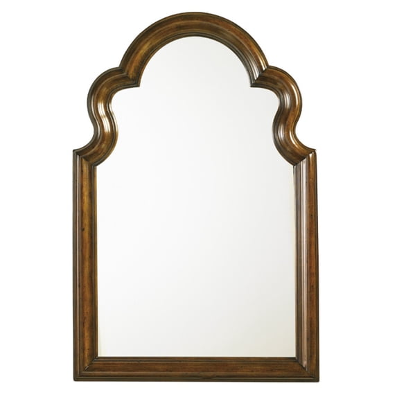 Lexington Saybrook Vertical Mirror in Rustic Cherry: Timeless Elegance for Your Home