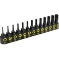 thumbnail image 1 of Lexivon Storage Torx Bit Set Tamper Proof Alloy Steel, 13 Pieces, 1 of 5