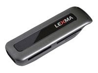 Lexma USB 2.0 4-in-1 Card Reader, Black - image 1 of 2