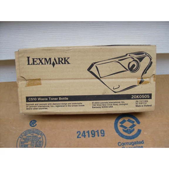 Lexmark 20K0505 Waste Toner Bottle For C510 C510N C510Dtn Printer