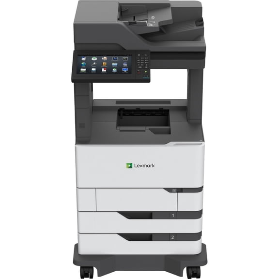 Lexmark MX820 MX822ade Laser Multifunction Printer, Monochrome