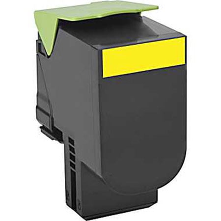 Lexmark 80C1HY0 High Yield Return Program Toner Cartridge - Yellow