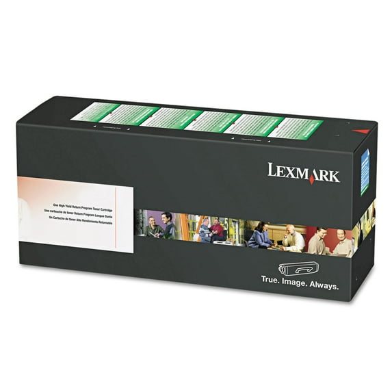 Lexmark 80C1SK0 Toner, 2500 Page-Yield, Black
