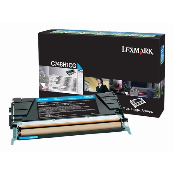 Lexmark - High Yield - cyan - original - toner cartridge LCCP, LRP - for Lexmark C748de, C748dte, C748e