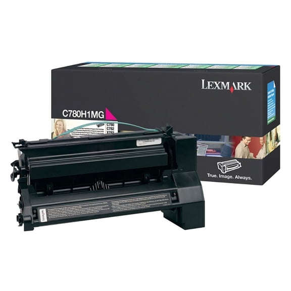 Lexmark C780H1MG C780/C782 Magenta Return Program Cartridges, 10,000 pages