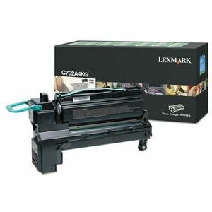 Lexmark® C792a4kg (c792) Return Program Toner, 6000 Page-yield, Black