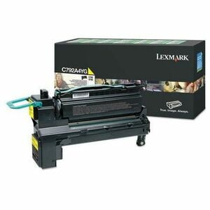 Lexmark® C792a4yg (c792) Return Program Toner, 6000 Page-yield, Yellow