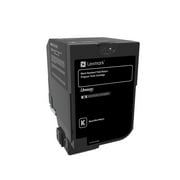 Lexmark CS720, CS725, CX725 Black Standard Yield Return Program Toner Cartridge