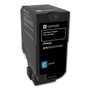 Lexmark CS720, CS725, CX725 Cyan Return Program Toner Cartridge