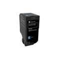 thumbnail image 1 of Lexmark CS720, CS725, CX725 Cyan Standard Yield Return Program Toner Cartridge, 1 of 3