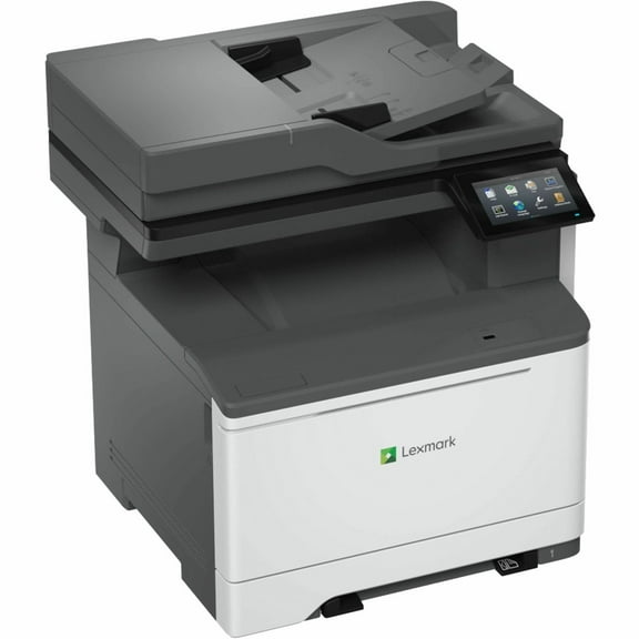 Lexmark CX532adwe Wired & Wireless Laser Multifunction Printer - Color - Copier/Fax/Printer/Scanner - 35 ppm Mono/35 ppm Color Print - 1200 x 1200 dpi Print - Automatic Duplex Print - Up to 100000