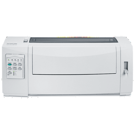 Lexmark Forms Printer 2580n+ (11C0109) 9-Pin Dot Matrix Network Printer – 510 cps, Ethernet, Heavy-Duty Forms Printing