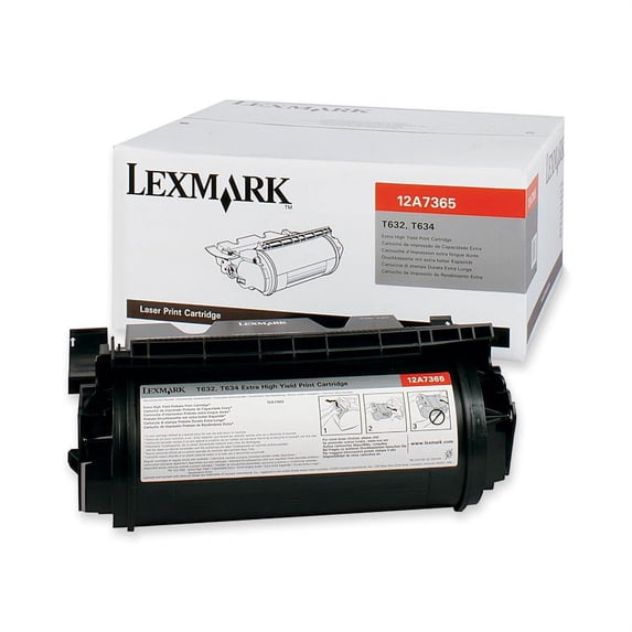 Lexmark, LEX12A7365, 12A7365 Toner Cartridges, 1 Each