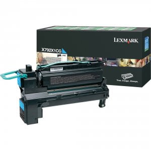Lexmark, LEXX792X1CG, X792X1CG/KG/MG/YG Toner Cartridges, 1 Each
