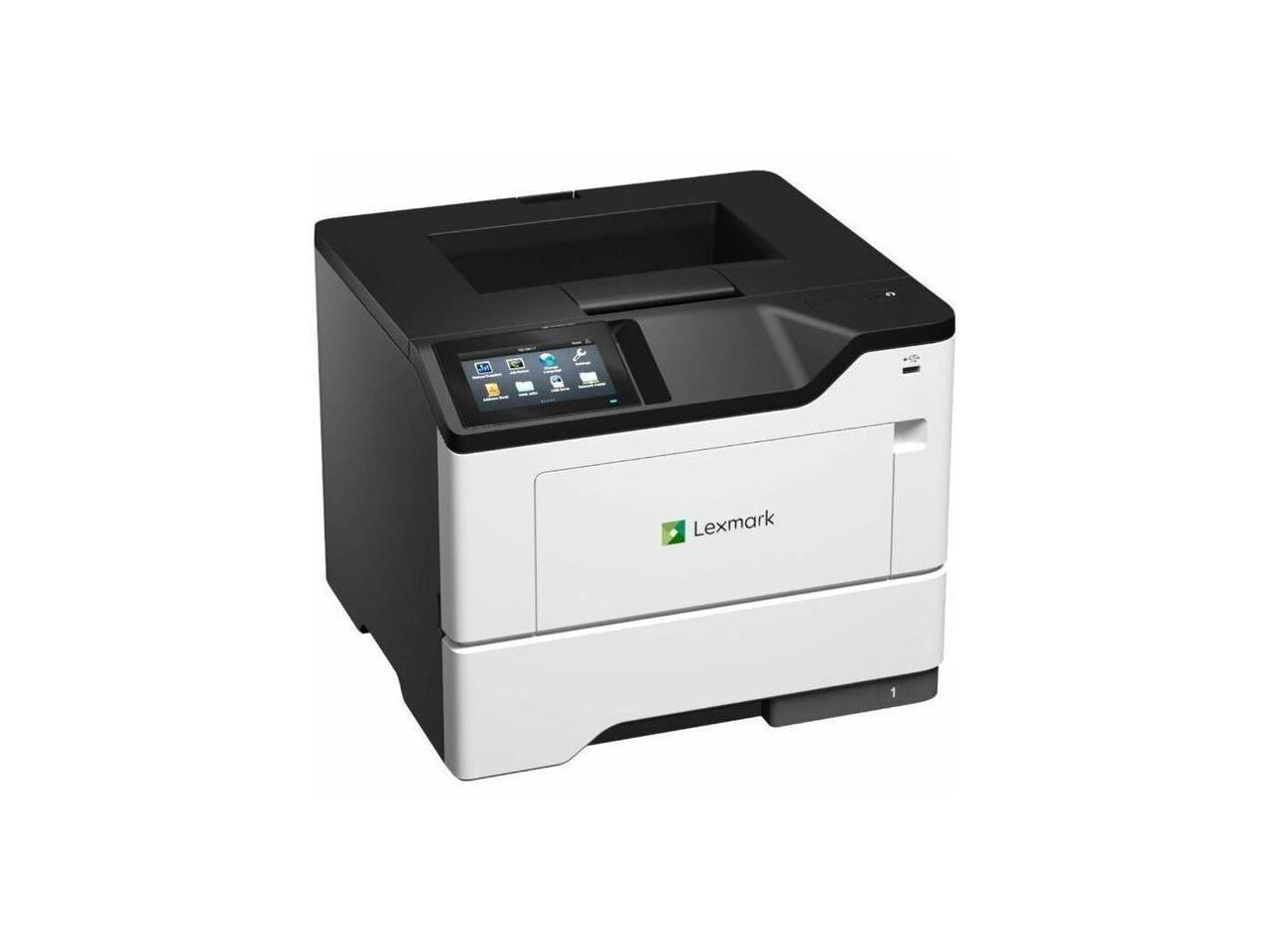 Lexmark MS632dwe Desktop Wired Laser Printer, Monochrome, TAA Compliant ...