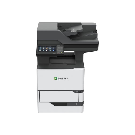 Lexmark MX722adhe - Multifunction printer - B/W - laser - up to 70 ppm (copying) - up to 70 ppm (printing) - 650 sheets - 33.6 Kbps - USB 2.0, Gigabit LAN, USB 2.0 host