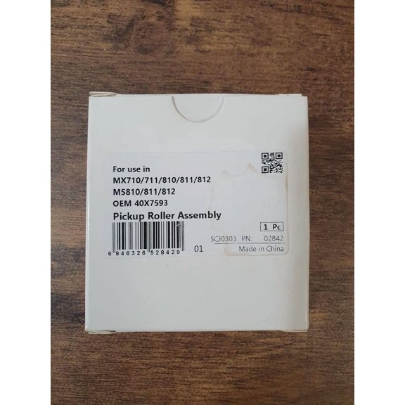 Lexmark Ms811Dn 40X7593 Pickup Roller Assembly