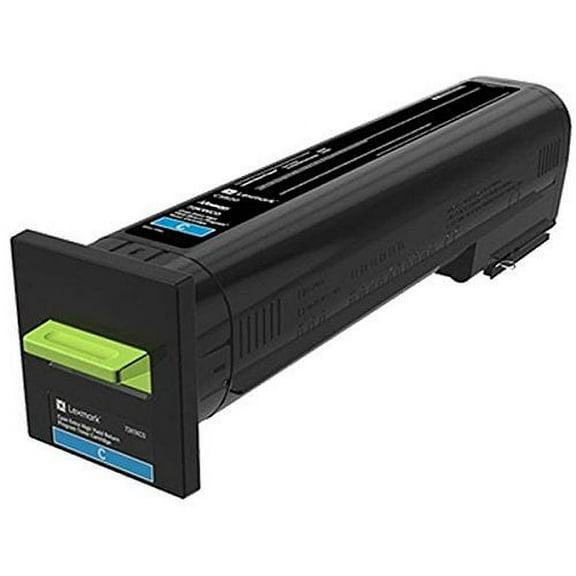 Lexmark Original Toner Cartridge - Cyan - Laser - Extra High Yield