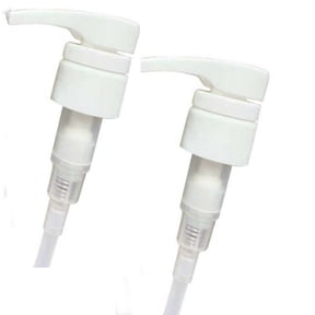 Lexon Set of 2 Universal Dispensing Pump for Shampoo Conditioner Bottle Dispenser Fits 1L Bottles (33.8oz)