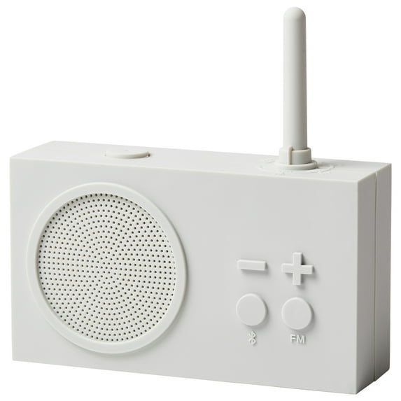 Lexon Tykho 3 Splashproof Rechargeable Bluetooth Speaker with FM Radio