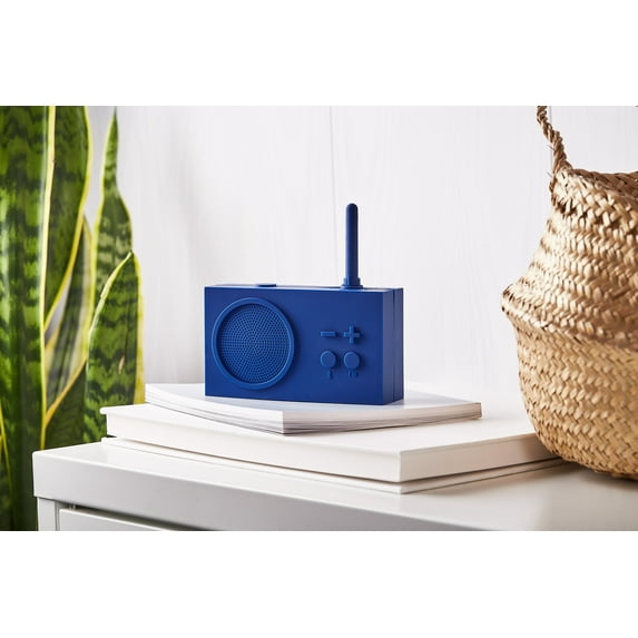 Lexon Tykho 3 Splashproof Rechargeable Bluetooth Speaker with FM Radio