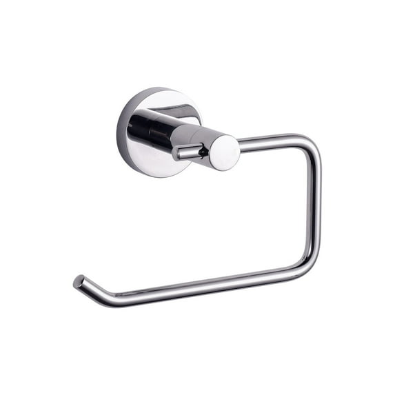 Lexora Home Bagno Bianca Stainless Steel Shelf with Towel Bar in Chrome