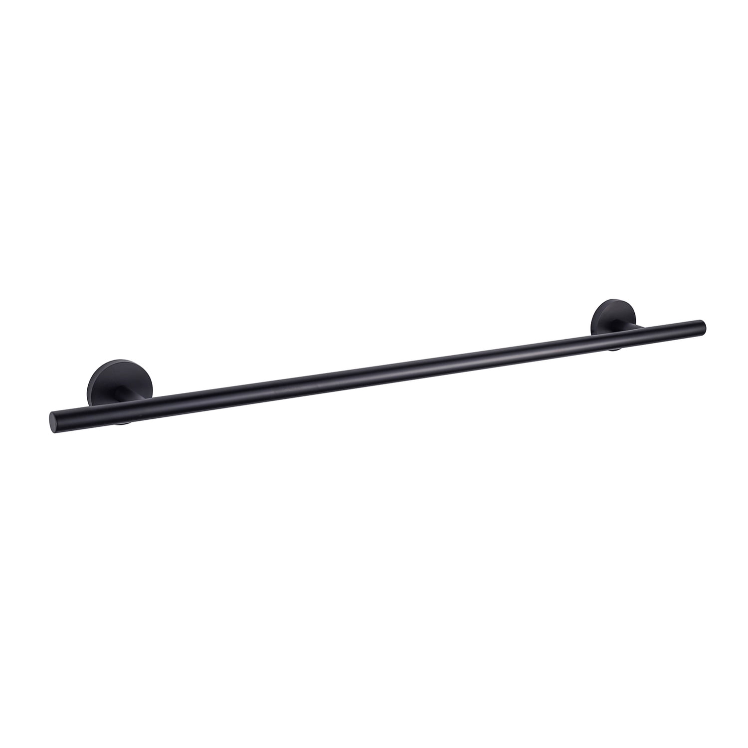 Lexora Home Bagno Nera Stainless Steel 30" Towel Bar in Matte Black