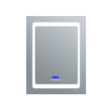 Lexora Home Bracciano 24" x 36" LED Medicine Cabinet with Defogger